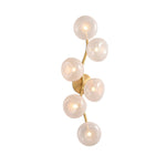 Aurora Vine Wall Sconce – Modern Gold LED Wall Light for Bedroom & Living Room