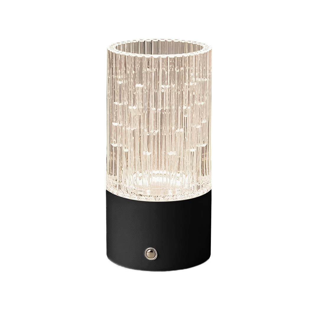 Art Deco Vase Table Lamp with Dimmable LED – Modern Sculptural Lighting