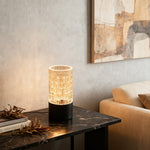 Art Deco Vase Table Lamp with Dimmable LED – Modern Sculptural Lighting