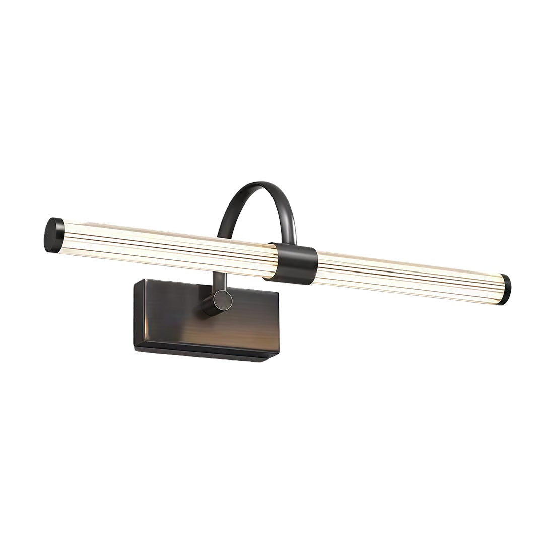 Aurora Nordic Brass Vanity Light Bar for Bathroom Mirror