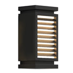 Streamlined Stainless Steel LED Bollard Light in Matte Black for Modern Landscapes