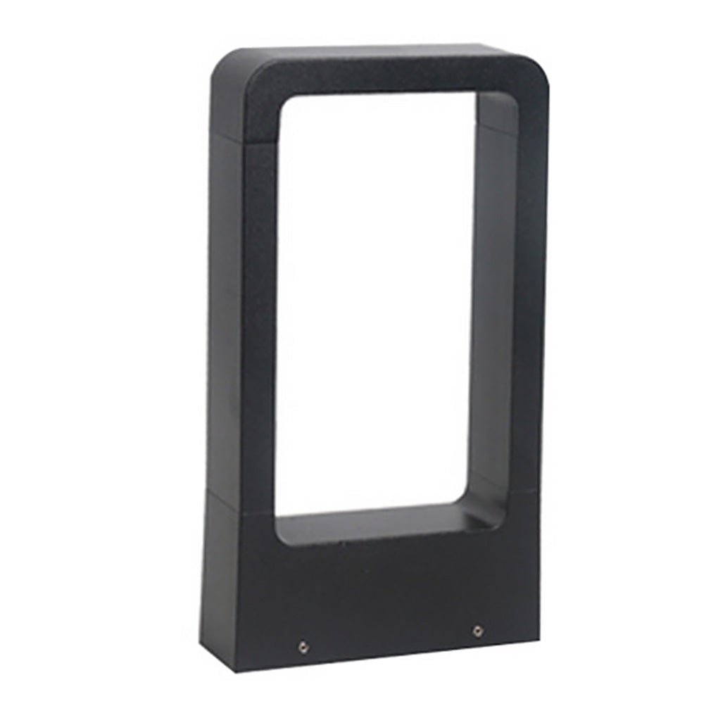 Modern Minimalist Black Bollard Lights for Outdoor Landscape Paths