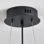 Acoustic PET Felt Pendant Light with Iron Frame, Modern Minimalist Ceiling Lamp