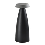 Modern Outdoor LED Bollard Path Light in Sand Black and Gray