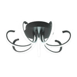 Nordic LED Flush Mount Ceiling Light with Dimmable Silicone Shade