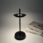 Aria Portable LED Table Lamp – Modern Cordless Metal Buffet Lamp with Dimmable Light
