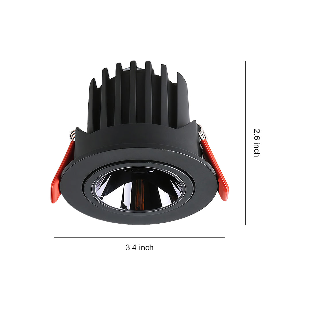Architectural Directional Recessed Downlight with Full-Spectrum LED