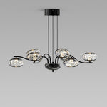 Modern LED Chandelier with Magic Bean Glass Shades – 9 or 16 Lights