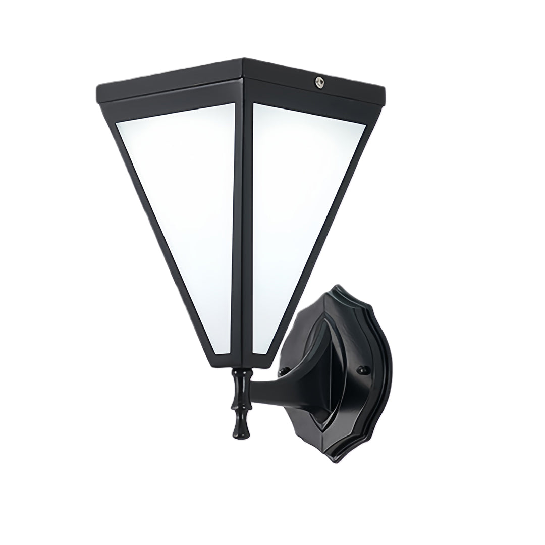 Aurelia Solar Wall Sconce – Modern Minimalist Outdoor Lighting