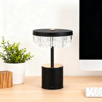 Fringe Table Lamp – Minimalist Rechargeable LED Desk Light