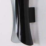 Nordic Minimalist LED Up Down Wall Sconce in Black, White, or Gold