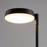 Modern Minimalist Outdoor Floor Lamp – Black Waterproof LED Garden Light