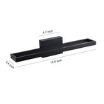 Modern Black LED Vanity Light Bar for Bathroom and Art Display