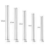 Modern Black Linear LED Wall Sconce, Waterproof Outdoor Lighting