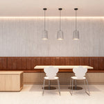 Aura Acoustic Felt Pendant Light with Adjustable Height