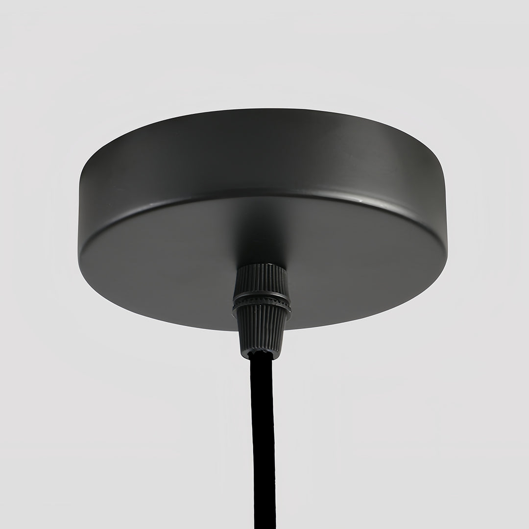 Acoustic Felt Pendant Light with Adjustable Chain – Modern Nordic Drum Shade