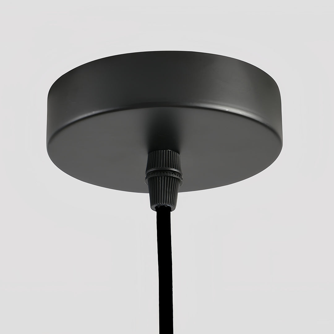 Acoustic Felt Pendant Light with Iron Shade, Noise-Reducing Ceiling Lamp for Modern Interiors
