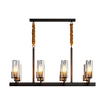 American Luxury Candle Chandelier in Brass, Chrome, or Black