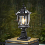 Architectural Solar Column Pillar Lights for Modern Outdoor Spaces