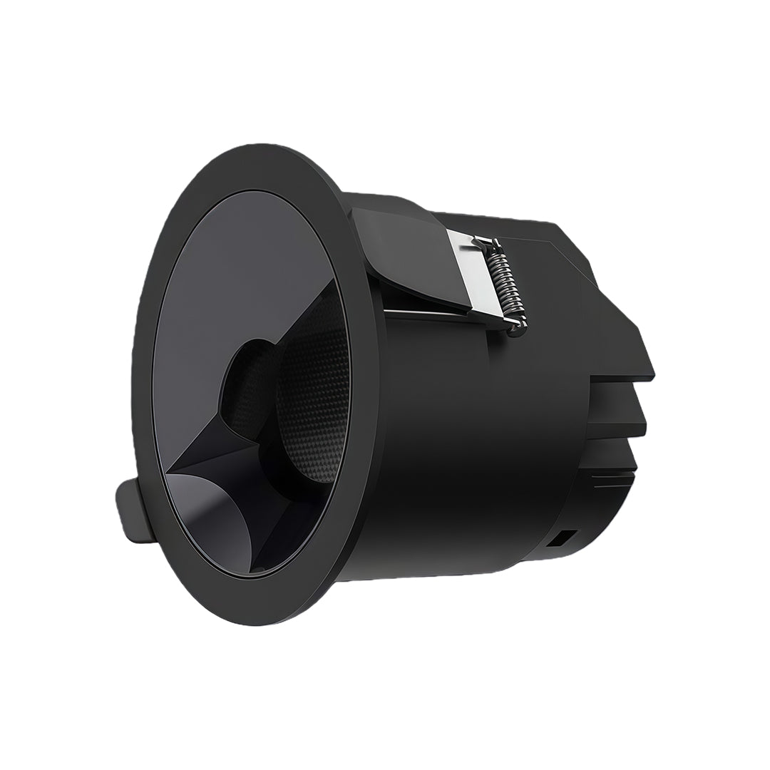 Polarized Recessed LED Spotlight with Anti-Glare Optical Design