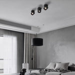 Rotating LED Spotlight with Anti-Glare COB, Surface Mount Aluminum