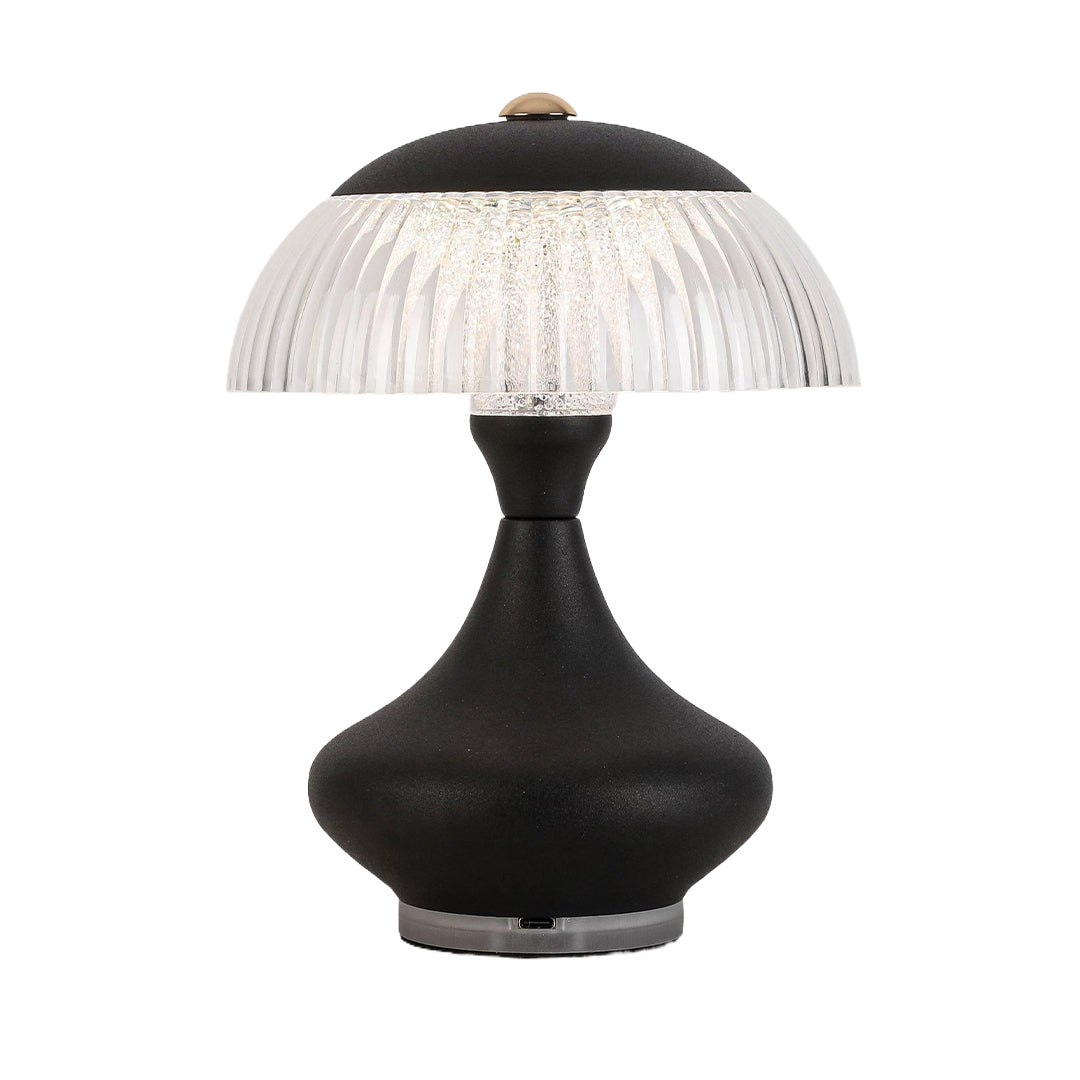 Minimalist Touch Rechargeable Table Lamp with Acrylic Shade