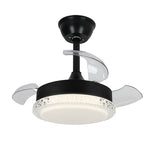 Modern 3-Blade Ceiling Fan with Dimmable LED Light for Contemporary Interiors