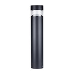 Nordic Minimalist Outdoor Bollard Light 31in Sand Gray Pathway Lamp