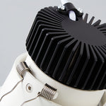 Recessed Adjustable Downlight with Anti-Glare LED, Modern Minimalist Ceiling Light