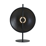Modern Wood Table Lamp with Warm LED Light for Bedroom and Living Room
