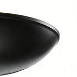 Noir et Or Chandelier – Contemporary French Vintage Six-Light Pendant