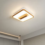 Aura Bladeless Ceiling Fan with Integrated LED Light | Modern Flush Mount