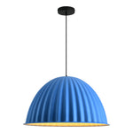 Nordic Pumpkin Felt Pendant Light with Acoustic Design