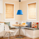 Blue Felt Pendant Light with Acoustic Design for Modern Interiors