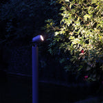 Minimalist LED Garden Bollard Light with Warm Glow