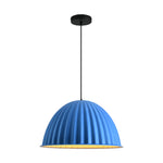 Nordic Pumpkin Felt Pendant Light with Acoustic Design