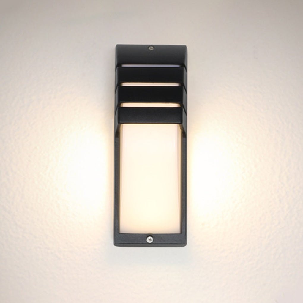 Outdoor LED Wall Sconce with IP65 Waterproof Aluminum Frame