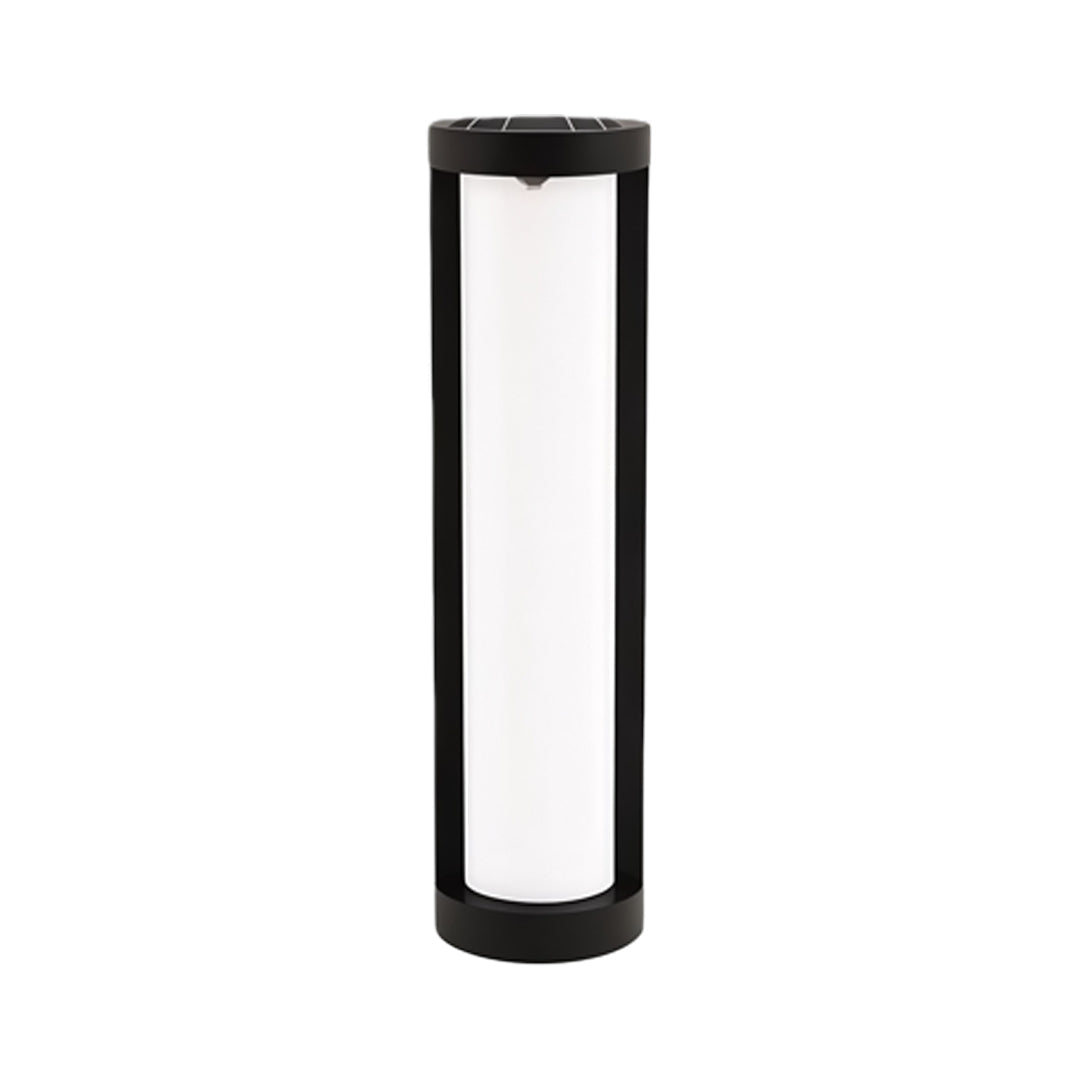 Modern Black LED Bollard Landscape Light for Pathways & Gardens