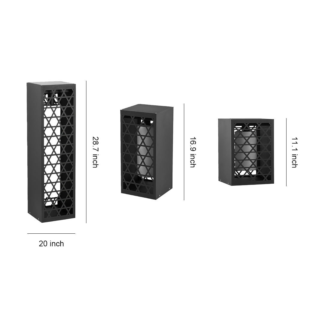 Modern Bollard Landscape Light | Stainless Steel LED Path Lamp