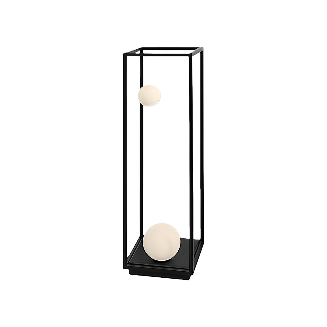 Lunar Bollard Outdoor Light – Modern Aluminum Landscape Lamp for Courtyard & Pathway