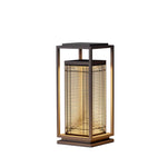 Modern Bollard Pathway Light | Black Aluminum Outdoor Landscape Lighting