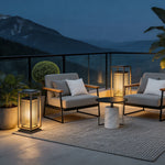 Modern Bollard Pathway Light | Black Aluminum Outdoor Landscape Lighting