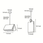 Modern Book Pendant Light with Fabric Shade for Study and Office
