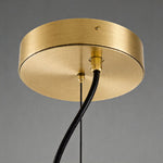 Artisan Stained Glass Chandelier with Warm LED Illumination