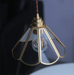 Nordic Style Vintage Brass Pendant Lamp