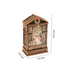 Nordic LED Christmas Table Lamp with Resin Ornament