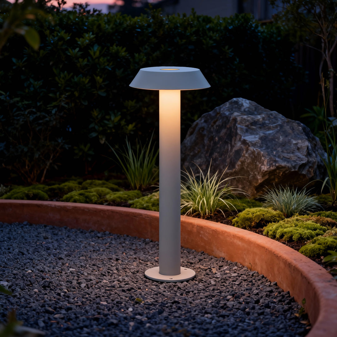 Lumina Path LED Bollard Light – Modern Aluminum Outdoor Landscape Lighting
