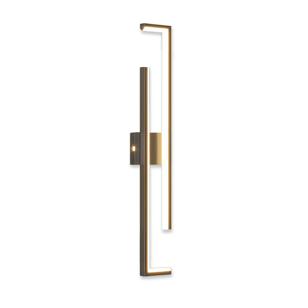 Linear LED Wall Sconce in Iron with Adjustable Color Temperature