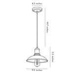 Industrial Bronze LED Pendant Light for Outdoor Ceilings