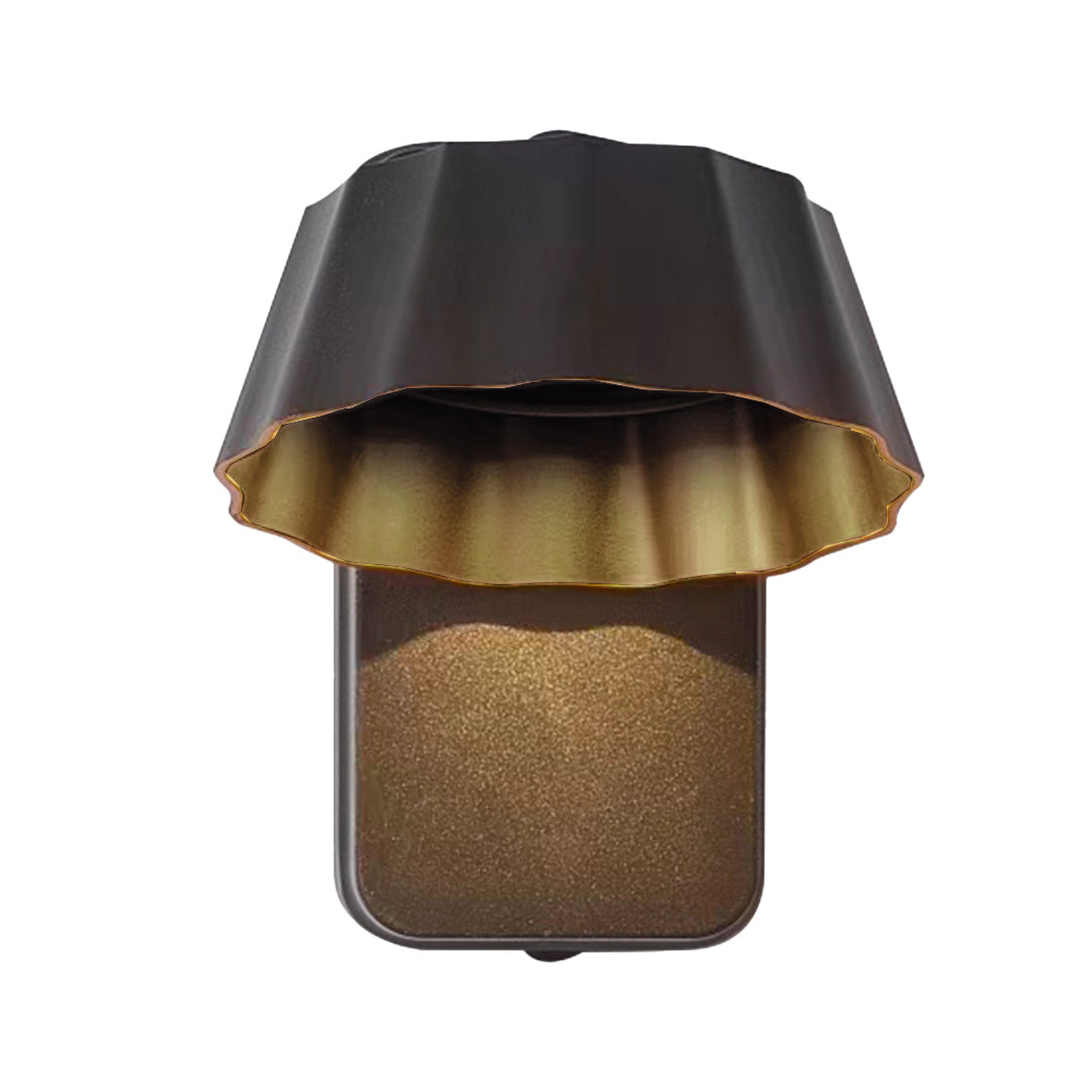 Modern Outdoor Wall Sconce with Adjustable 180° Head, IP65 Waterproof Aluminum